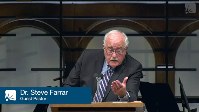 Pulpit Guest: Dr. Steve Farrar
