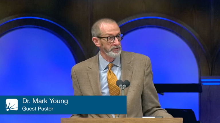 Pulpit Guest: Dr. Mark Young