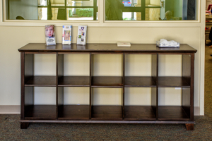 Special Needs Storage Cubbies