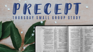 Precept Thursday Bible Study