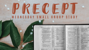 Precept Wednesday Bible Study