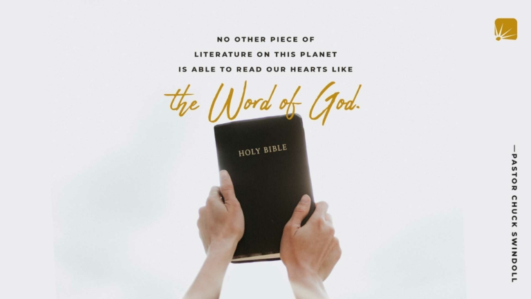 quote: "No other piece of literature on this planet is able to read our hearts like the Word of God."