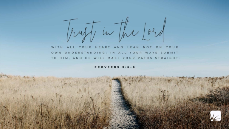 Proverbios 3: 5-6