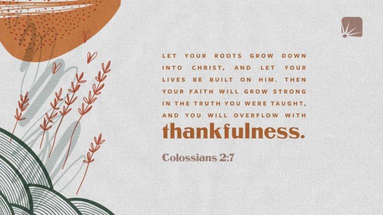 Colossians 2:7