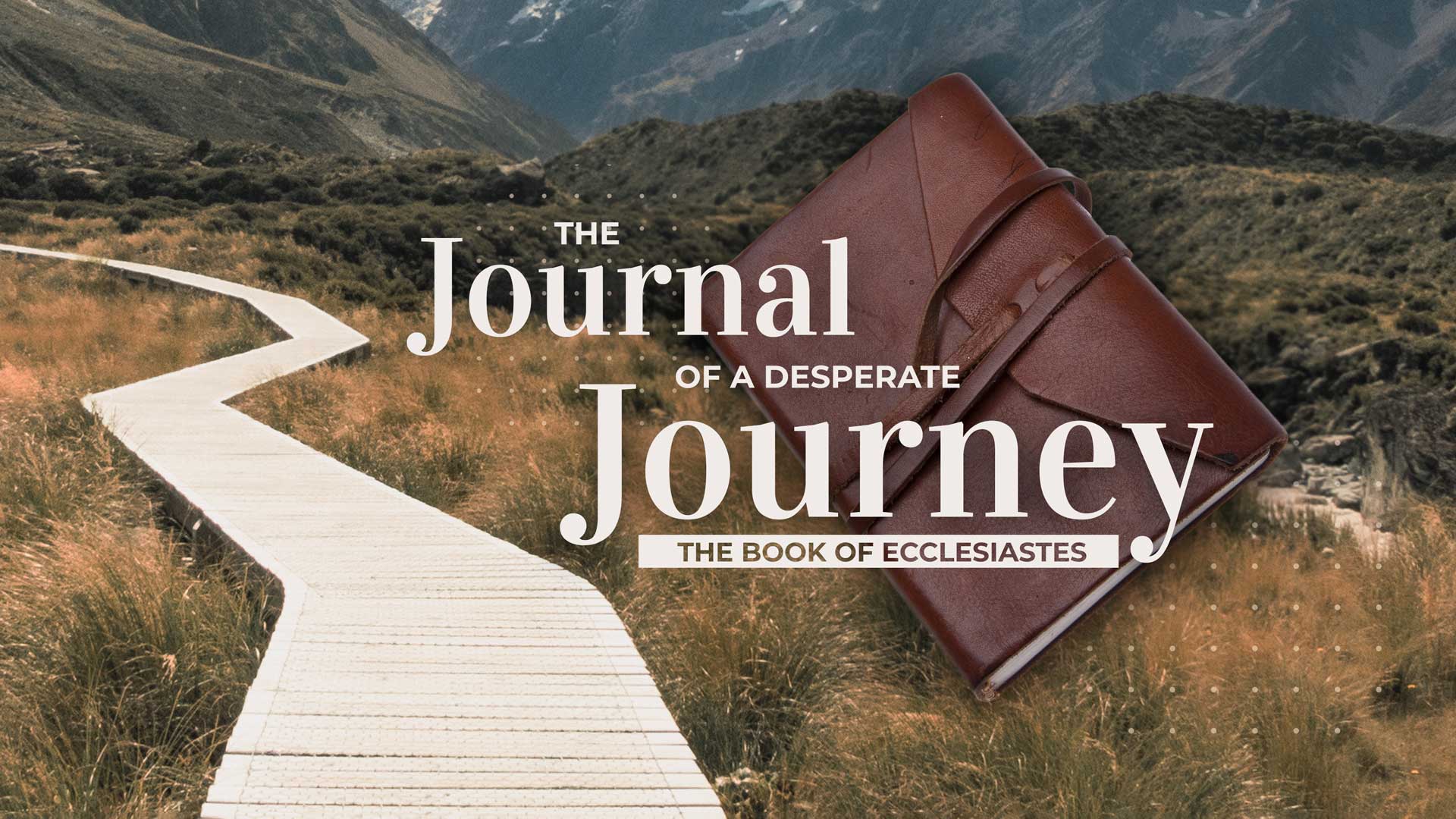 Ecclesiastes: Journal of a Desperate Journey