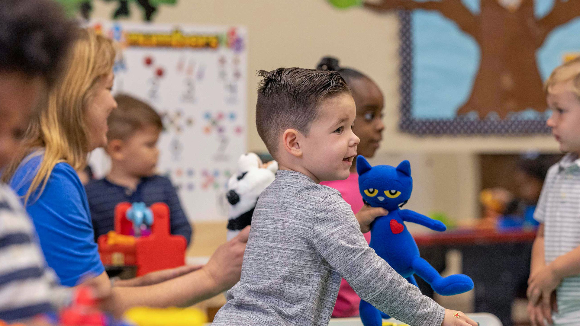 Stonebriar Preschool Pals classroom