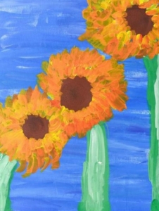 Caleb's Sunflowers