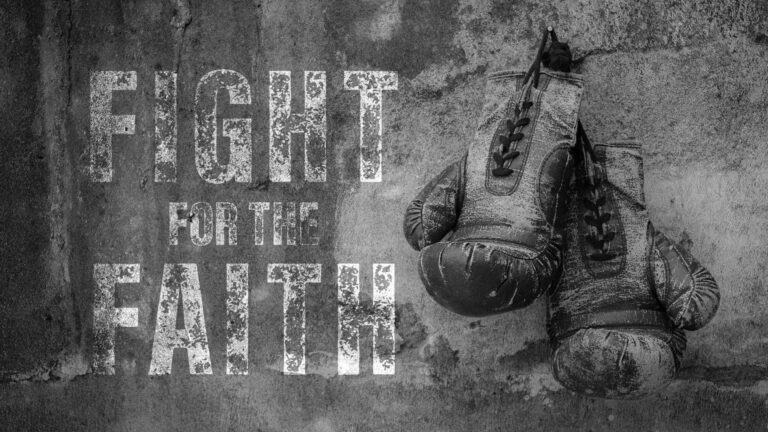 Lucha por la fe