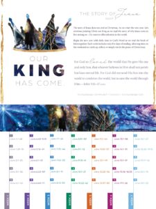 "Our King Has Come" reading plan