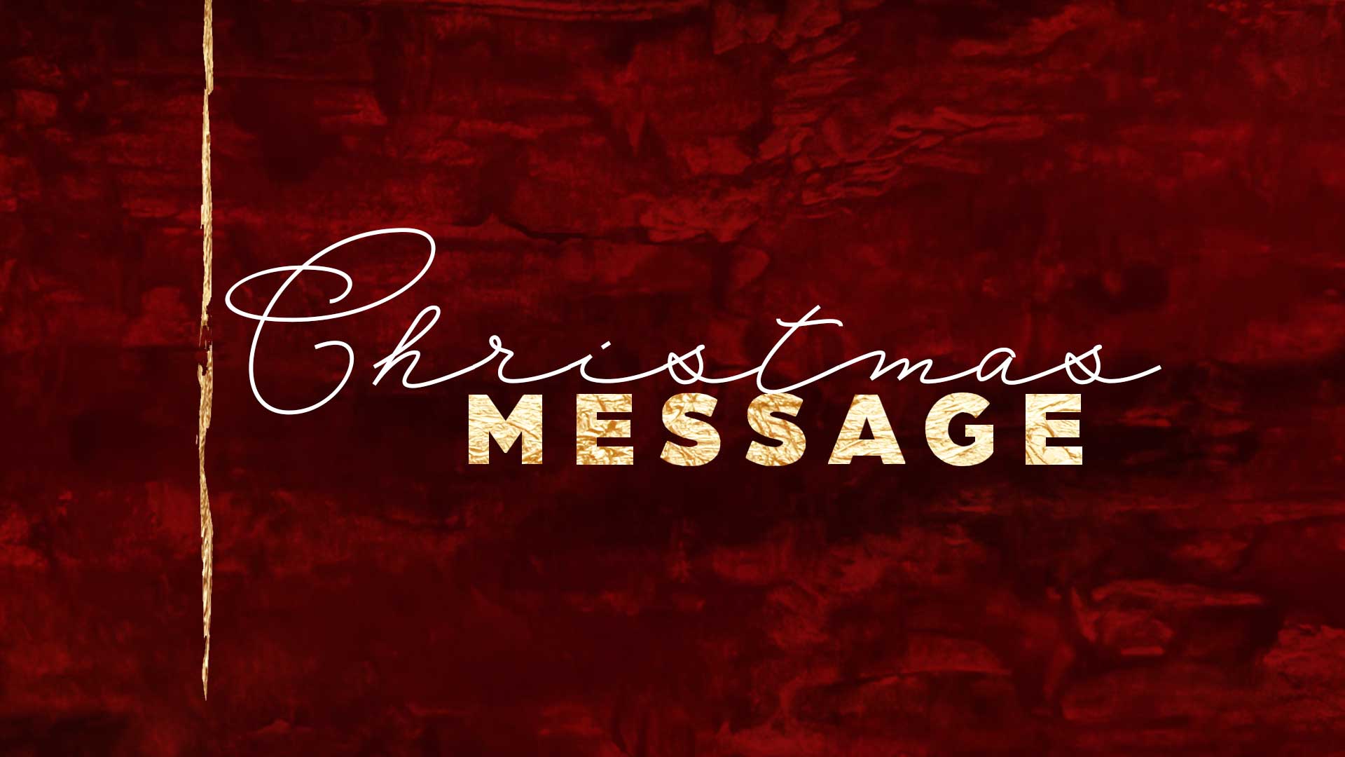 Christmas Message