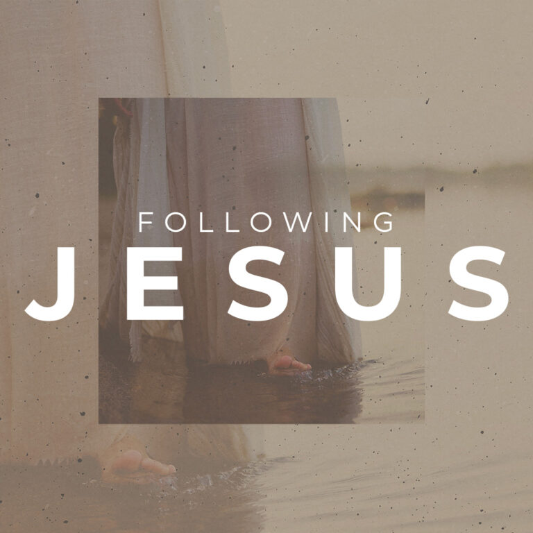 Following Jesus