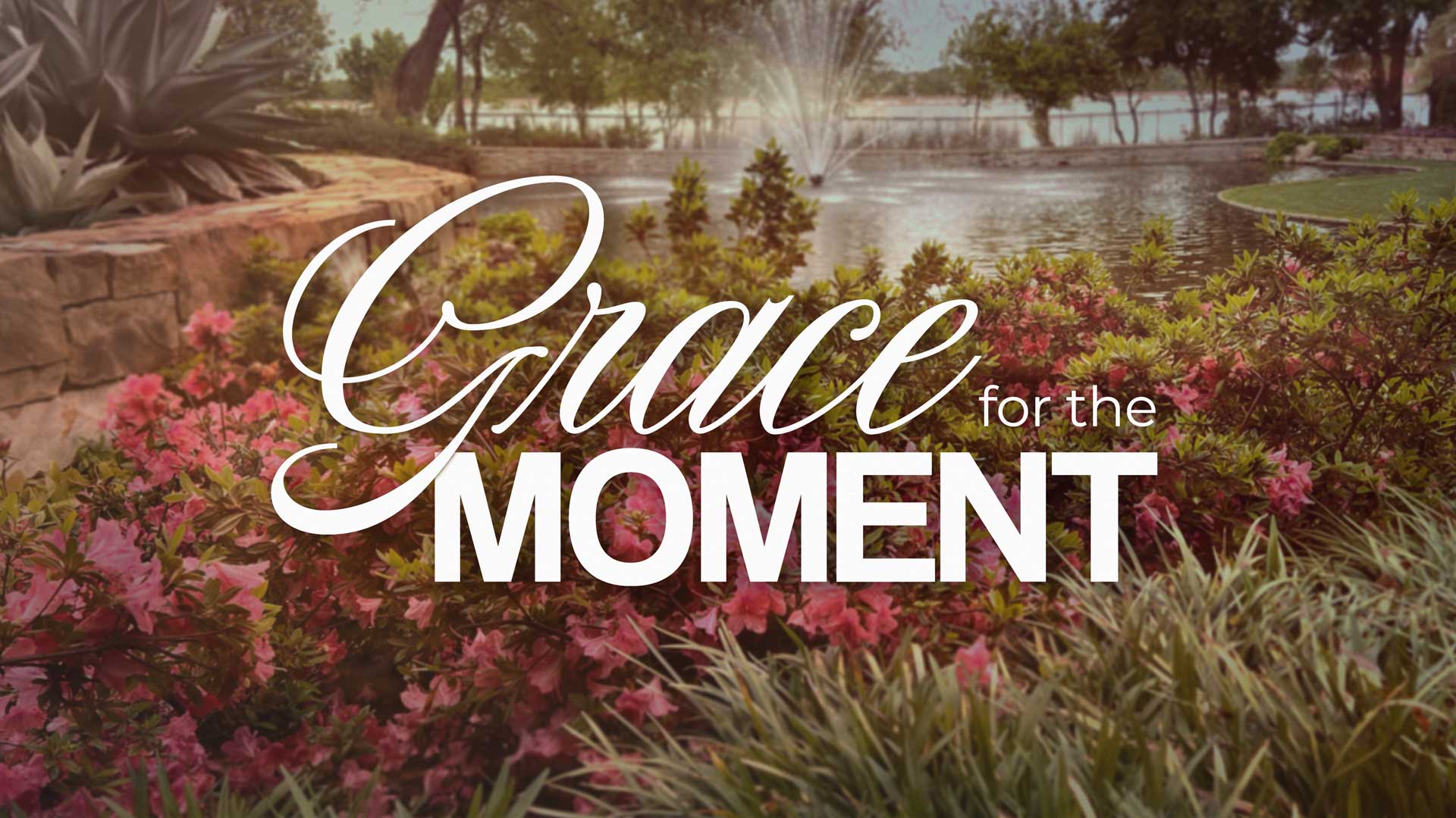 Grace for the Moment