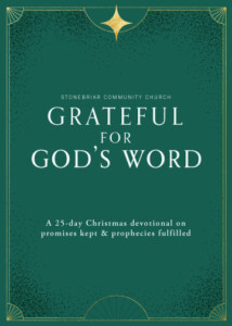 Grateful for God's Word