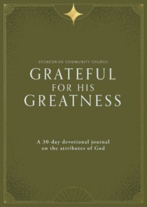 Grateful for His Greatness