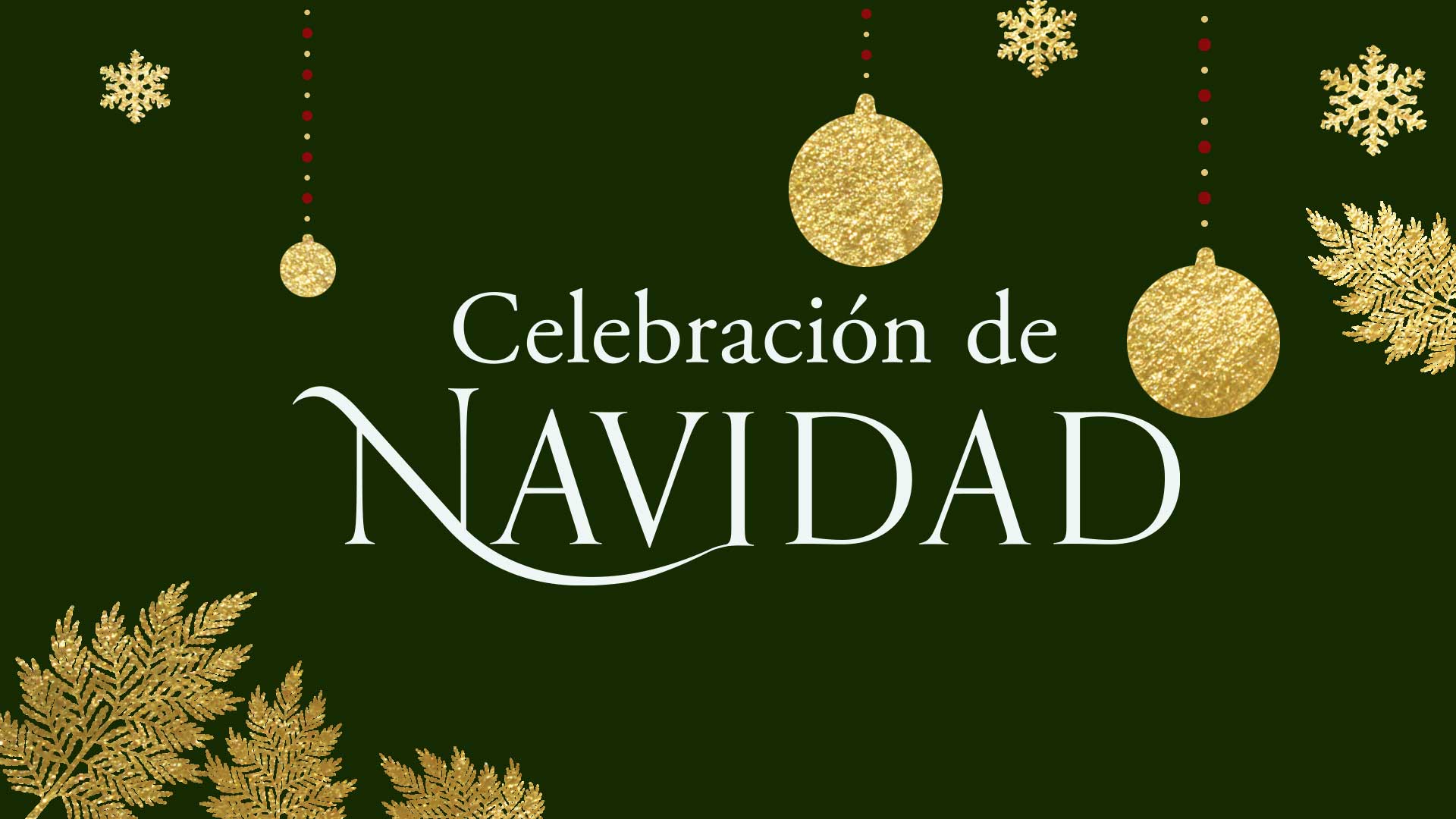 Celebración de Navidad