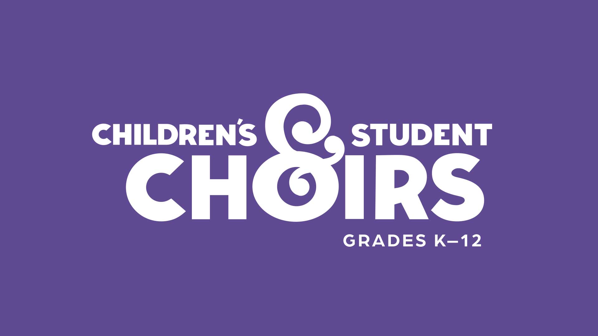 Children's Choir Ice Cream Social Setup
