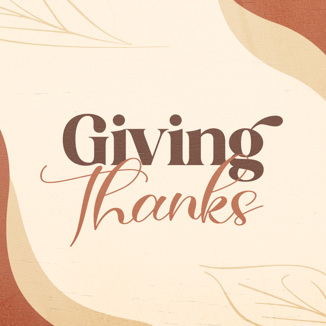 Giving Thanks