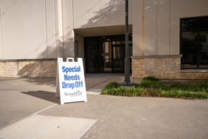 Special Needs Children's Dedicated Outside Entrance