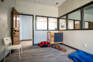 Special Needs Children's Quiet Room with Evacuation Crib