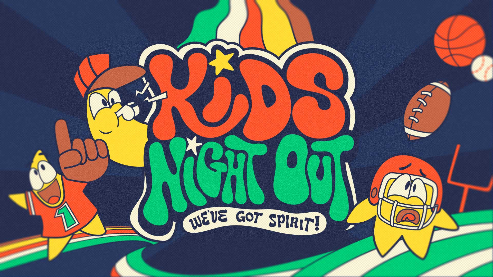 Kids' Night Out: We've Got Spirit Kids' Night Out: We've Got Spirit