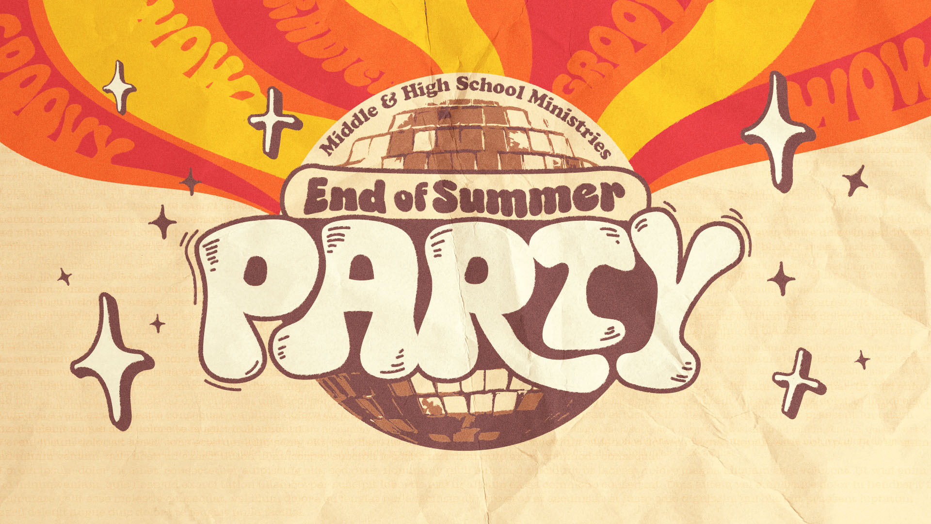 End of Summer Party End of Summer Party