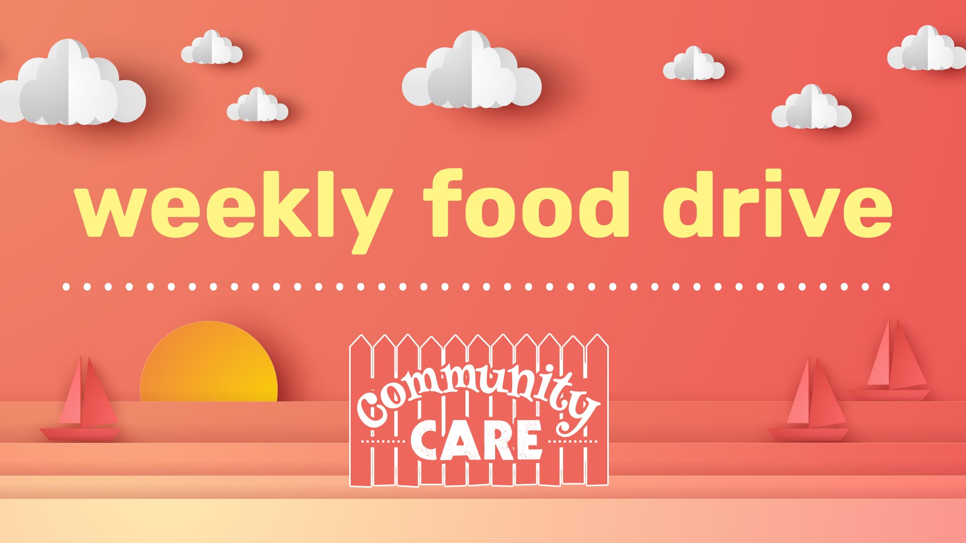 Weekly Food Drive