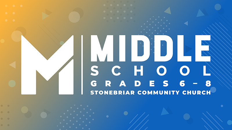 Middle School Small Group Leader