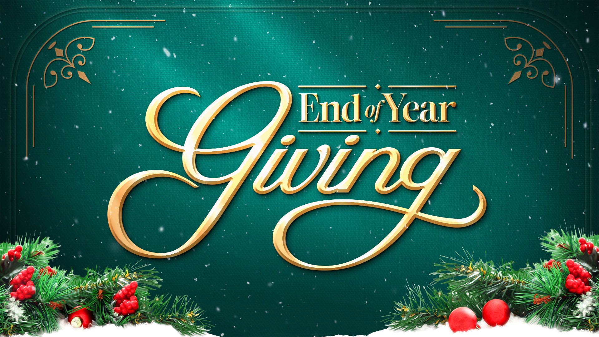 2025 End of Year Giving