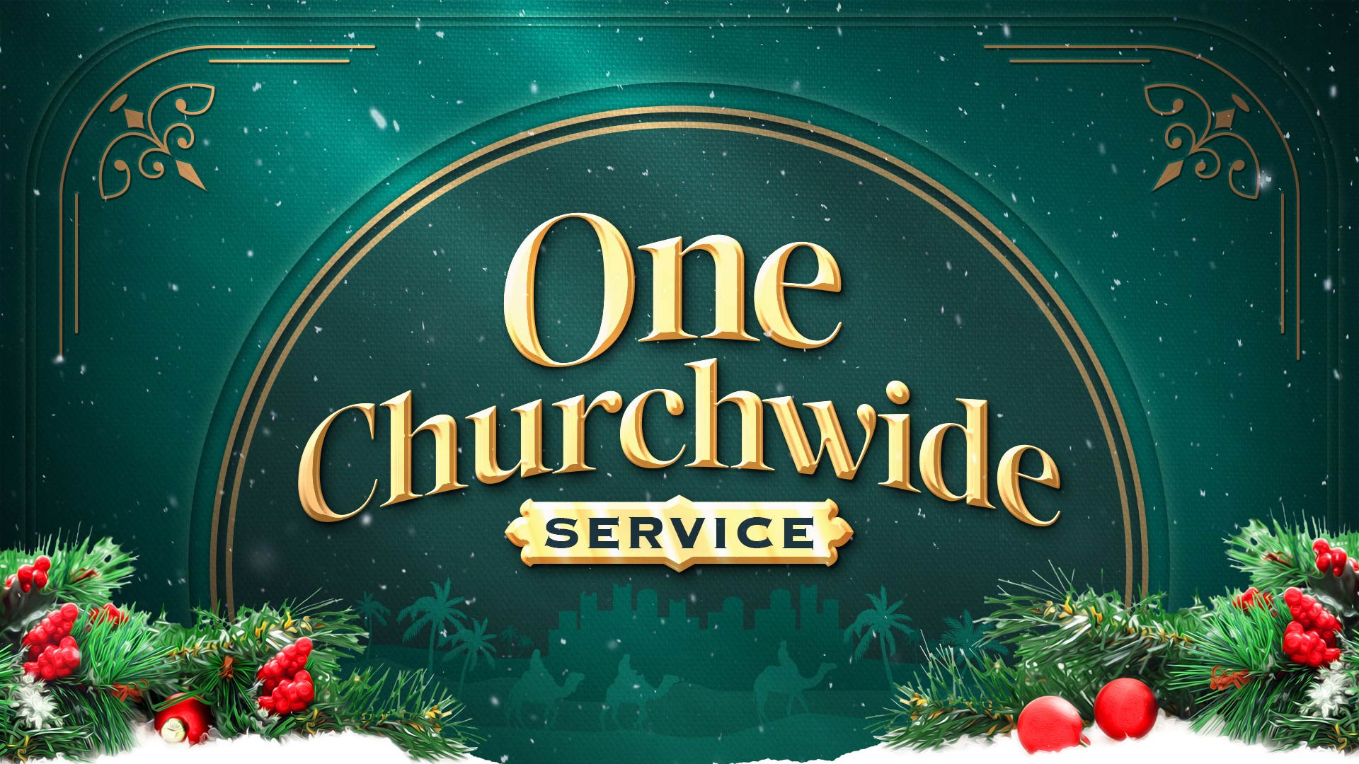 One Churchwide Service 